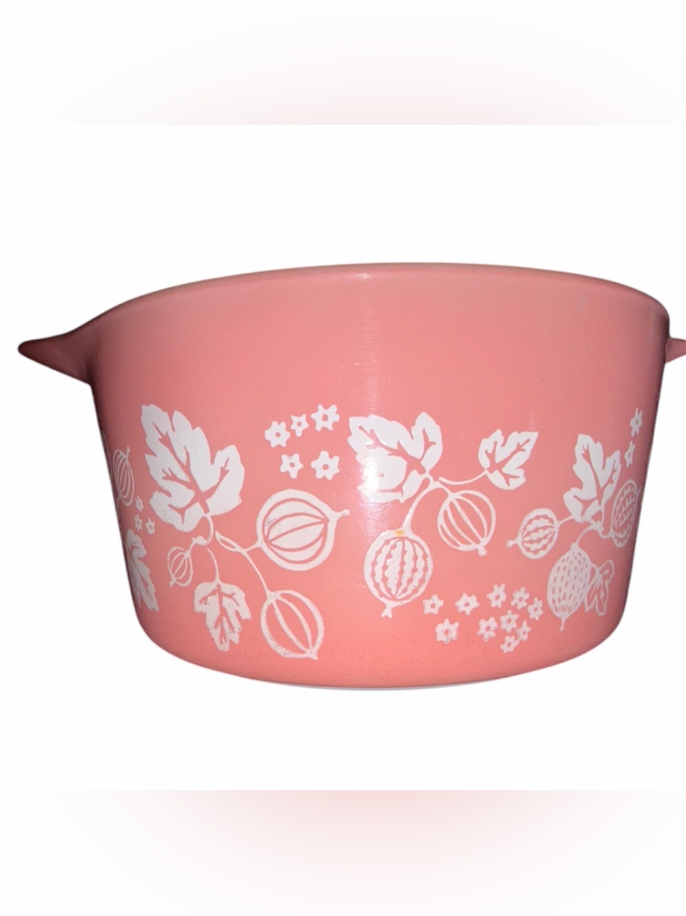 Pyrex Small Gooseberry Cinderella Vintage Mixing Bowl, 1 Quart, #473